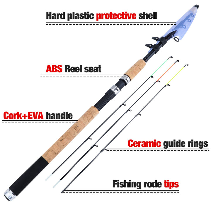 Holly X Telescopic Fishing Rod
