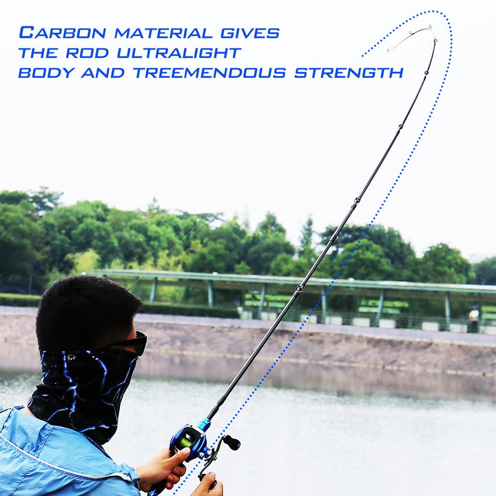 Zeke V 4S Carbon Fishing Rod (Spinning/Casting)