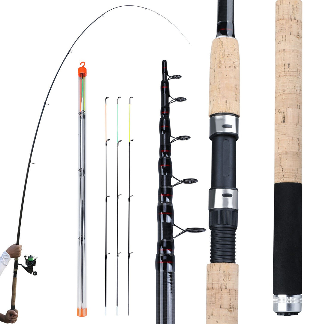 Holly Series IV Telescopic / 6 Section Travel Fishing Rod