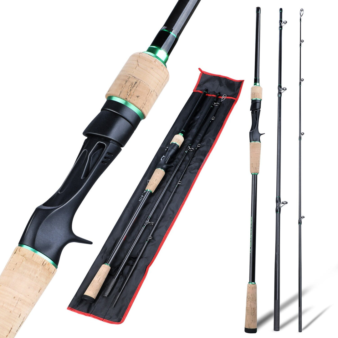 Logan 3X UltraLight Portable Fishing Rod - Spinning/Casting