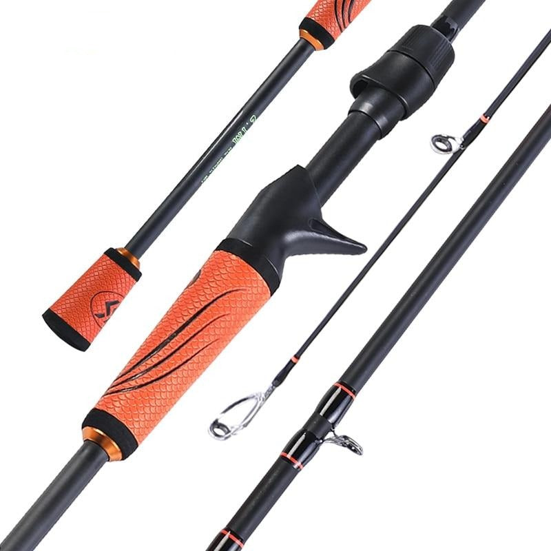 Arlo Orange  Super Carbon 4 Sections Travel Fishing Rod