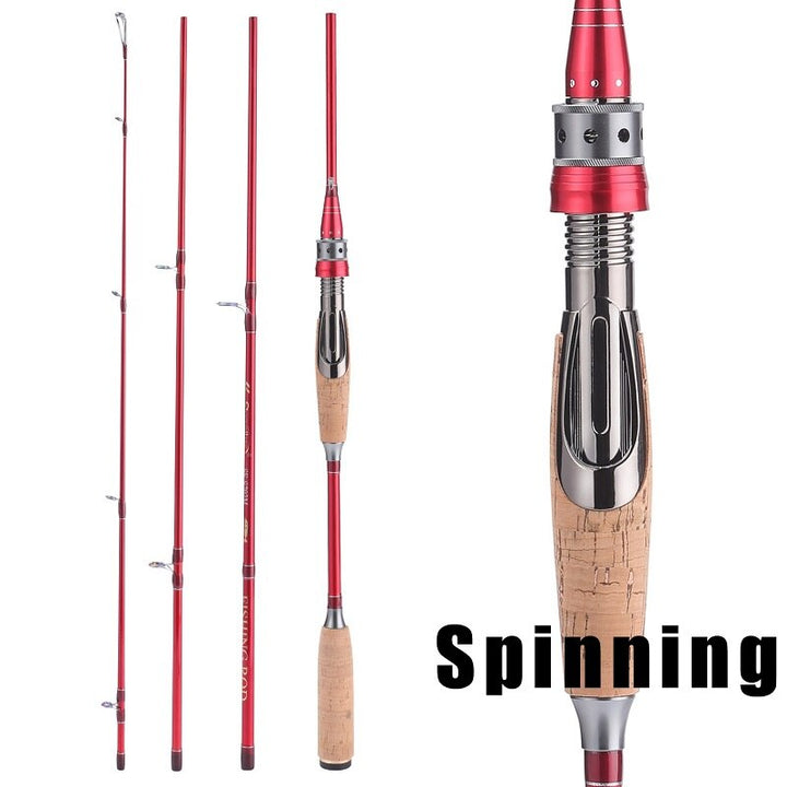 Sawyer Split Carbon Spinning/Casting Fishing Rod