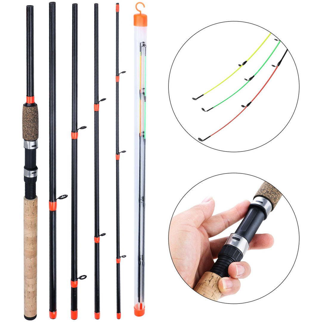 Holly Series IV Telescopic / 6 Section Travel Fishing Rod