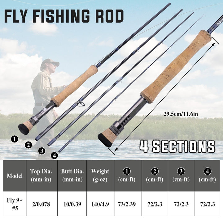 Flynn II Carbon Fly Fishing Rod