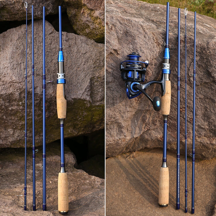 Sawyer Split Carbon Spinning/Casting Fishing Rod