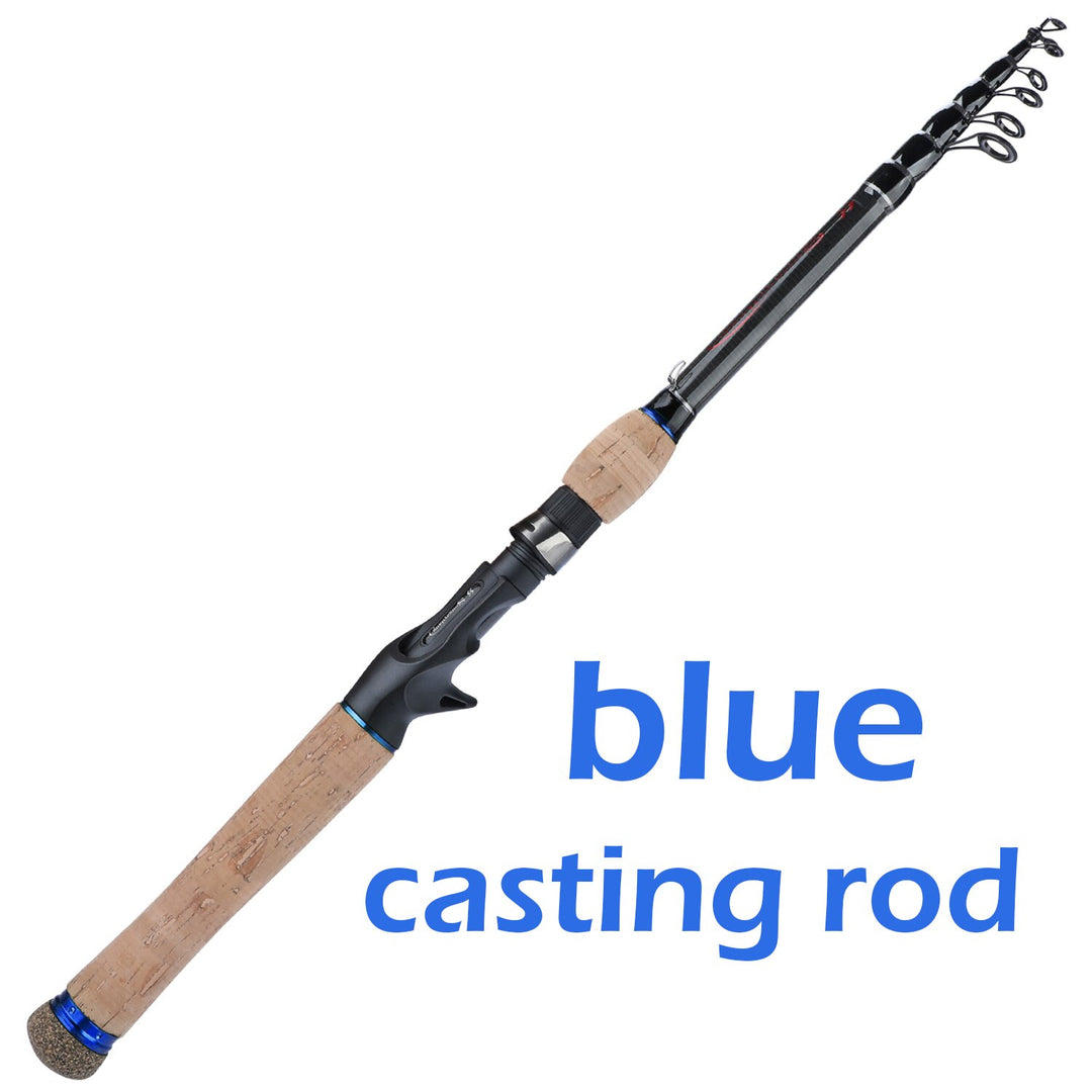 Carter Carbon 3T Telescopic Fishing Spinning Rod