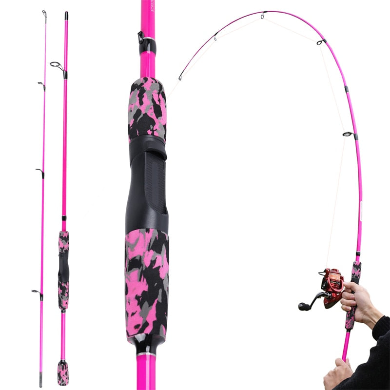 Neon Cell Spinning/Casting Fishing Rod