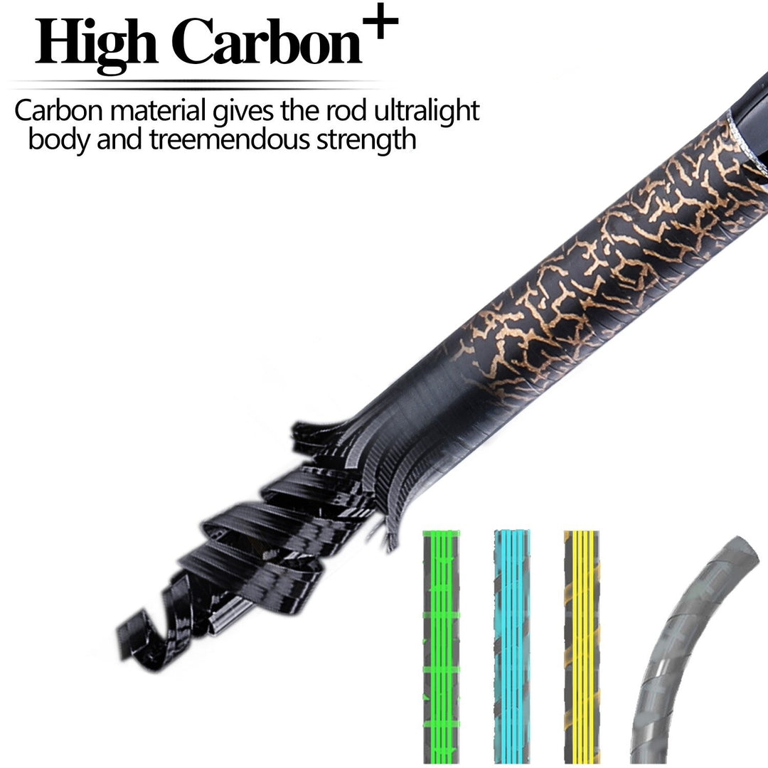 Leopard 4S Carbon Alloy Spinning Fishing Rods